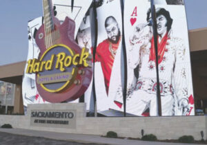 ￼Hard Rock Hotel & Casino Sacramento at Fire Mountain is owned by the Estom Yumeka Maidu Tribe of the Enterprise Rancheria.