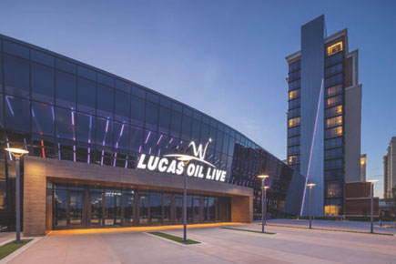 Lucas Oil Live facility at WinStar World Casino & Resort in Oklahoma